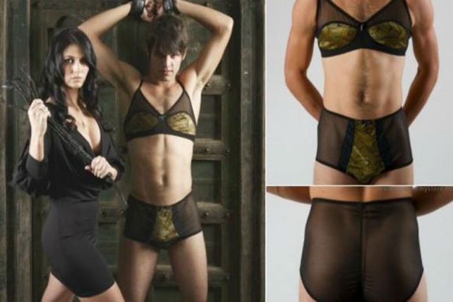 Furor en venta de lencería...¡para hombres!