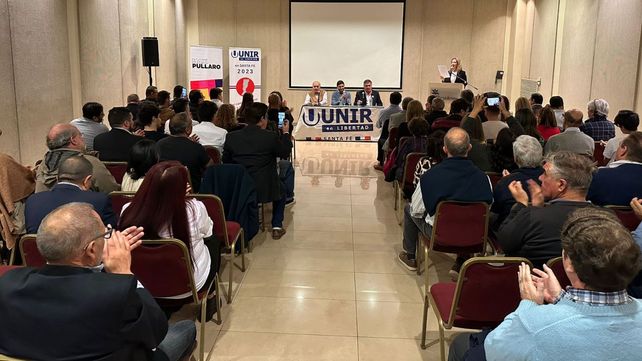 El partido Unir oficializó su apoyo a Pullaro para gobernador