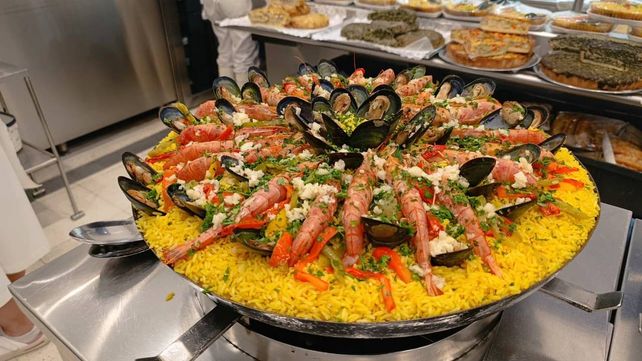Algunas pescaderías de Rosario tienen opción de rotisería.