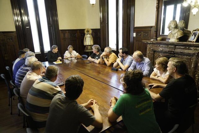 El Arzobispado recibió a la Multisectorial Rosario en Defensa del Pueblo Argentino.