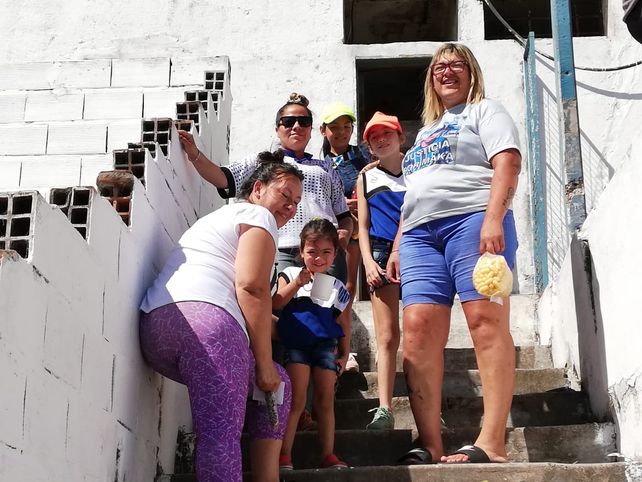 Las chicas del Tricolor.&nbsp;