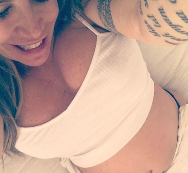 Flor Peña mostró su panza que crece a los seis meses de embarazo
