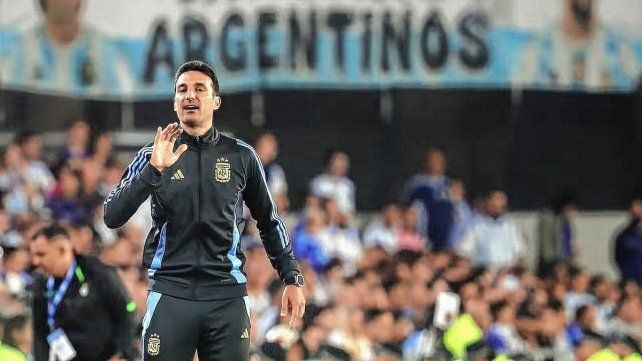 Lionel Scaloni: No era un partido fácil.