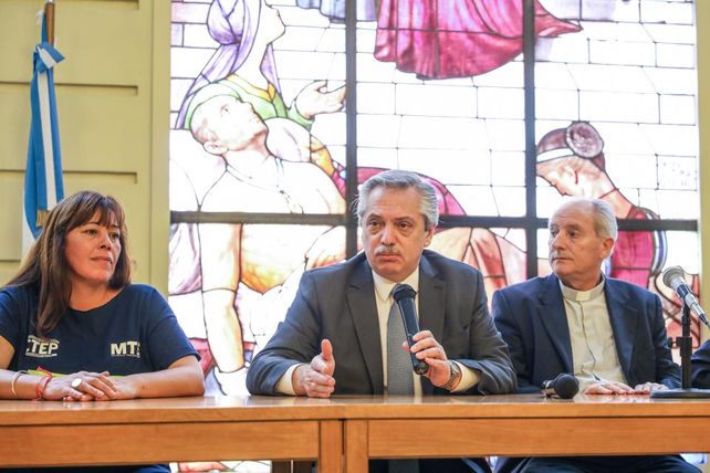 La promesa de Fernández hacia los movimientos sociales