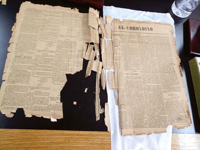 En el Centro Documental se rescatan las páginas del periódico El Corondino