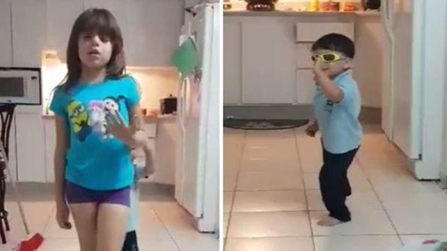 Hermanitos se hacen famosos por imitación a Pimpinela