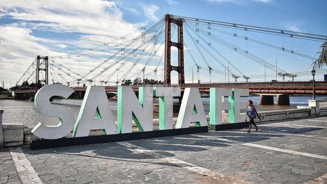 El Puente Colgante de la ciudad de Santa Fe