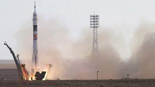 Una nave rusa puso en el espacio ratones, lagartos y caracoles para experimento