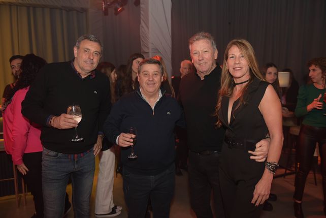 Marcelo Suñer, Norberto Merino, Pablo Bossus y Gabriela Ersegovic