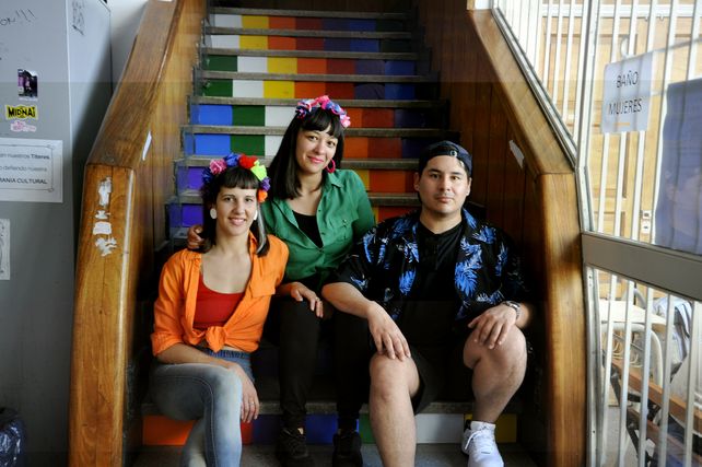 Estefanía Salvucci, Paula Favatier y Franco Agüero fueron los organizadores.