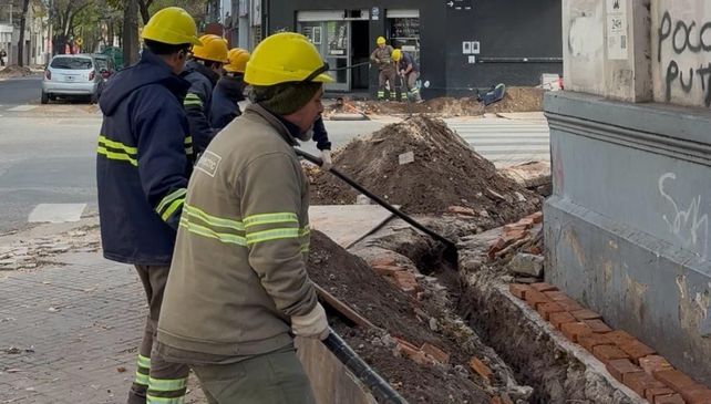La EPE recambió más de 120 kilómetros de cables de baja tensión y reparó mil veredas en Rosario