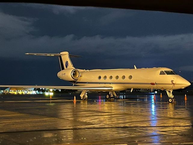 Messi se fue de Rosario tras disfrutar de sus vacaciones en familia