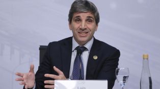 El ministro de Economía de Argentina, Luis Caputo.