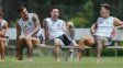 El entrenamiento de Argentina en Atlanta. El entrenamiento de Argentina en Atlanta.
