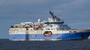 El buque de exploración de Equinor se halla ya en la zona de búsqueda.&nbsp;