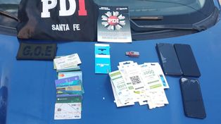 Detienen a una pareja en Santa Fe por una extorsión consumada en Las Toscas