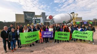 El convenio articulado entre Gobierno, la Uocra y la Camarco, impulsará el acceso de más mujeres a la obra pública.