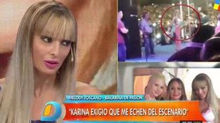 La vi muy envejecida: destrozó a la Princesita Karina y comenzó el escándalo en la movida tropical
