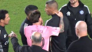 Tras el empate con Newe York City, Messi protagonizó un picante cruce por el que fue sancionado.