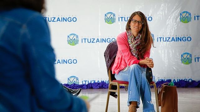 La ministra de las Mujeres