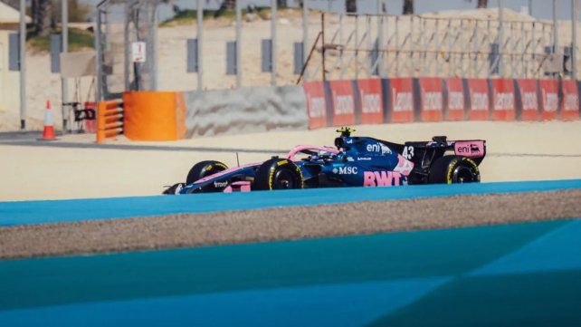 Tests en Bahréin: Colapinto terminó sexto en la segunda sesión del día