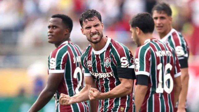 Martinelli marcó el primer gol de Fluminense.