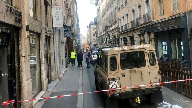 Atentado explosivo en Lyon, en el centro de Francia