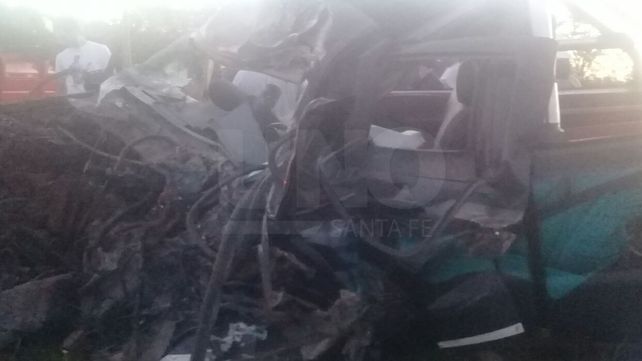 Murieron dos personas en un violento choque frontal en la ruta provincial N° 10