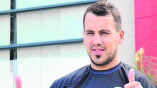 Deseo trunco. El atacante de Deportivo Merlo dijo que estaba a disposición de la Lepra.
