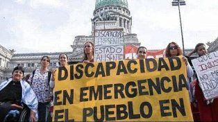 Diputados: con 249 votos, avanzó el plan para tratar la emergencia en Discapacidad