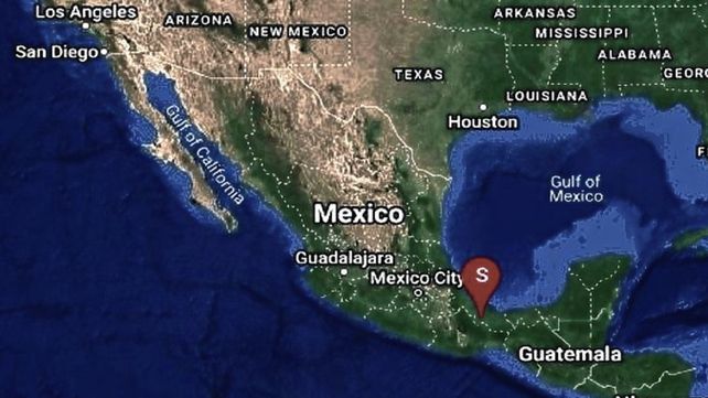 Un sismo de 6,2 grados se hizo sentir en México esta mañana