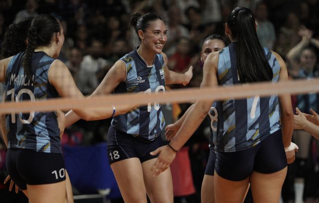 Nueva medalla rosarina en los Juegos Suramericanos, la de Martina Bednarek en vóleibol