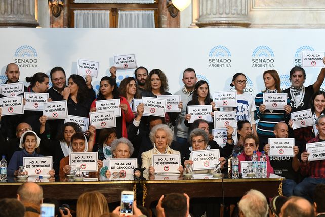 El Senado convirtió en ley el proyecto para limitar la aplicación del 2x1 en casos de lesa humanidad