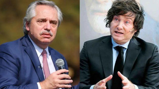 Alberto Fernández y Javier Milei arrancan con la transición.