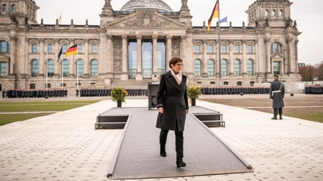 El Reichstag. Sede del Parlamento alemán.