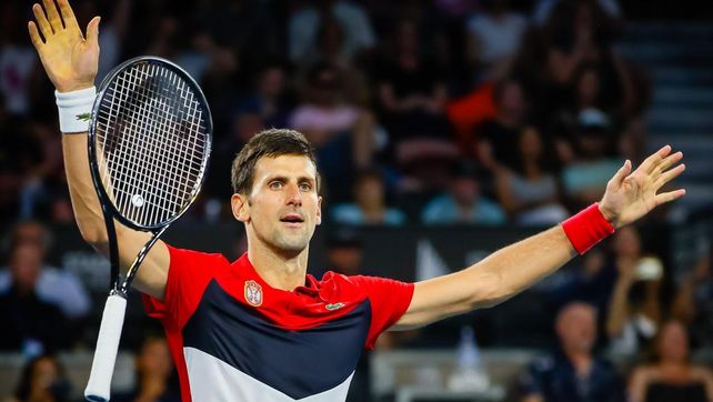 Serbia superó a Sudáfrica con un implacable Djokovic