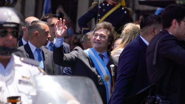 En su discurso inaugural Milei resaltó la violencia que azota a Rosario