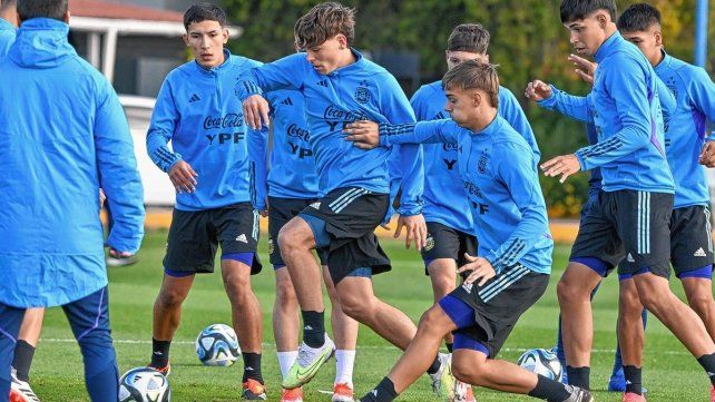 La Selección Sub 20 arrancó la semana de trabajo con la participación de Dómina