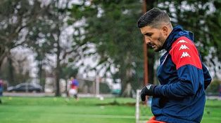 Nicolás Blandi: puesta a punto y esperar por el debut