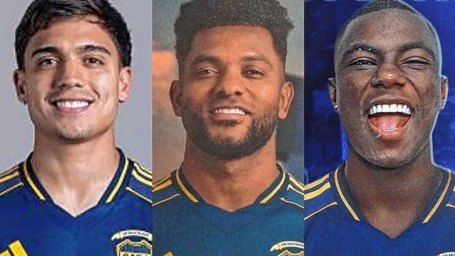 Boca se ilusiona con el tridente ofensivo: Zeballos, Borja e Hinestroza