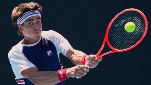 El marplatense Comesaña derrotó a Kypson en su debut en el Abierto de Australia
