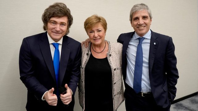 Kristalina Georgieva tras su encuentro con Javier Milei: Es clave avanzar con las reformas