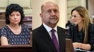 Malfesi, Perotti, y Granata, algunos de los diputados que se expresaron en contra de la votación de la reforma previsional.&nbsp;