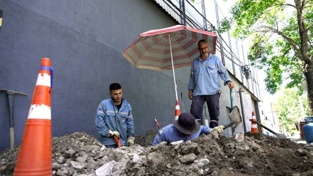 Los cortes de luz coinciden con la temporada alta de obras en vía pública.