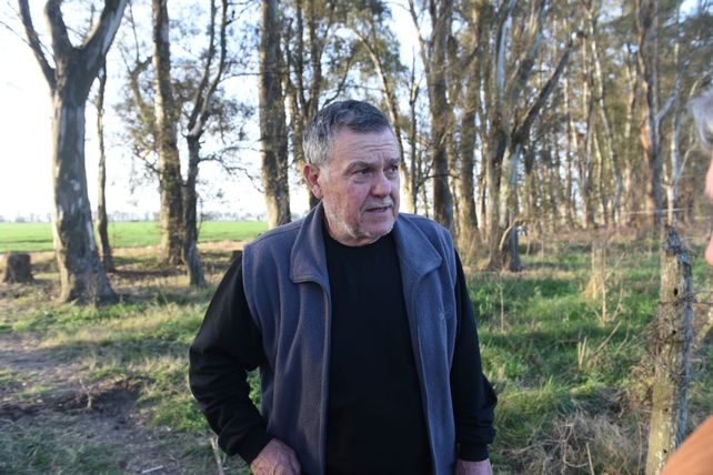 Alberto Perassi estuvo presente durante la búsqueda de los restos de su hija.&nbsp;