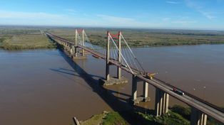 Se informó que este miércoles suspenderán la circulación vehicular del puente Zárate-Brazo Largo entre las 10 y 18 horas para una prueba de carga ferroviaria