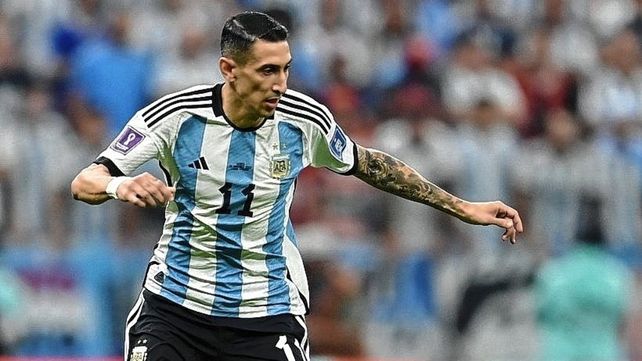 Di María entrenó con normalidad y apunta a ser titular frente a Países Bajos.
