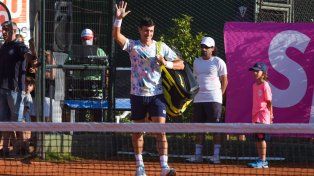 Facundo Bagnis, un tenista que elige el perfil bajo y ve al tenis como su trabajo.