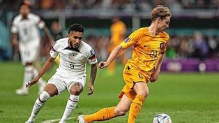 Frenkie De Jong se mostró confiado de cara al enfrentamiento con Argentina por los cuartos de final.