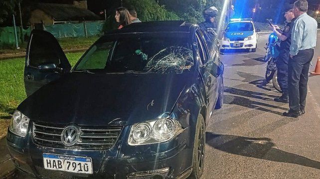 El incidente que se produjo en la noche del miércoles dejó a dos personas heridas.